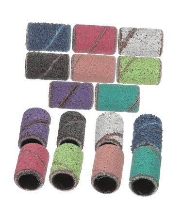 Ipetboom Sanding Belts 1 Box Nail Polish Drill Nails Gel Kit Nail Accessories Nail File Kit Nail File Sanding Bands Sanding Bands Kit Gel Nail Polish Kit Sand Circle Sanding Belt Manicure