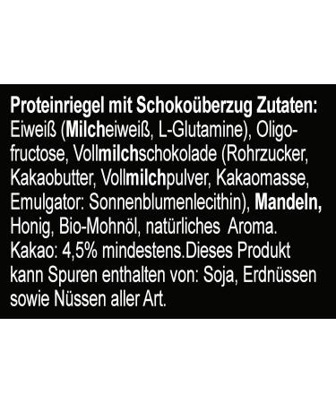  Seitenbacher Seitenbacher Protein Bars 24.0 | 24 g/70 g 34% Protein | Gluten-free | Glycerin-free | 12-pack (12 x 70 g) - Buy Online on GoSupps.com
