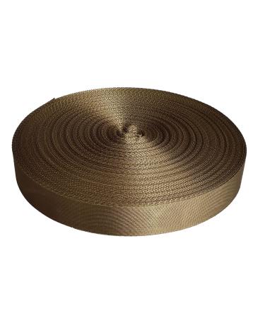 Nylon Webbing 1.5 Inch 10 Yards Durable Flat Nylon Webbing Strap for Backpack Cargo Strap Pet Leash or Collar Gardening Craft Army Green 1.5 Inch