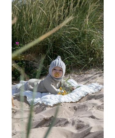 BIBS Pacifiers   De Lux | BPA-Free Natural Rubber Baby Pacifier | Made in Denmark | Set of 2 Soothers (Nordic Mint  0-6 Months Natural Rubber) - Buy Online on GoSupps.com