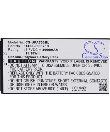 3.7V Battery Replacement for Wasp DR3 2D & DR4 2D - High Performance & International Shipping - Buy Online on GoSupps.com
