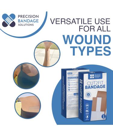 Flexible Fabric Adhesive Bandage - 1 Meter Long Customizable Size for Wound Care & First Aid | International Shipping - Buy Online on GoSupps.com