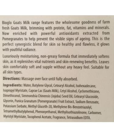 Buy Bioglo Goats Milk Enriched Beauty Cream (2 Units) - International Shipping Available | Roomidea - Buy Online on GoSupps.com