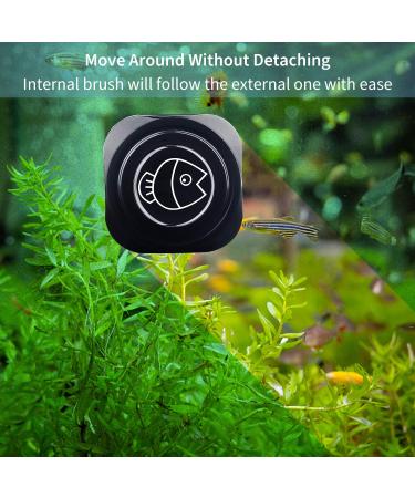 Pawfly Algae Scraper Magnetic Brush for Nano Fish Tank Glass - 2 Inch - Buy Online on GoSupps.com