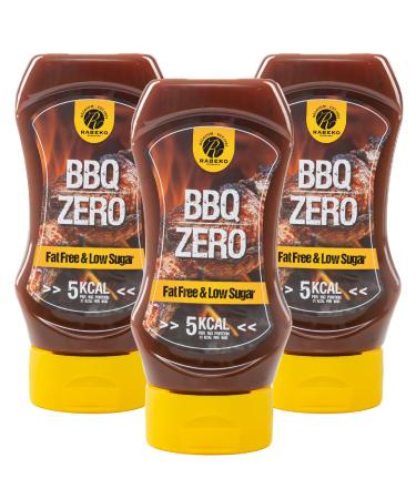 Rabeko Zero Sauce - BBQ 3 x 350 ml sugar free and low fat - healthy products low in carbohydrates and calories