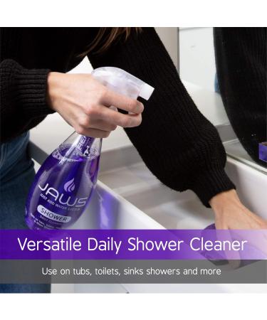 JAWS Cleaners Home Cleaning Kit - Multi-Surface Glass Shower & Hardwood Floor - Includes 2 Refill Pods - Eco-Friendly Refillable Cleaning Supplies - Buy Online on GoSupps.com