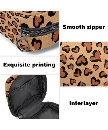 Leopard Print Menstrual Pad Storage Bag - Portable Period Sanitary Pouch for Teen Girls & Women (Color 7) - Buy Online on GoSupps.com