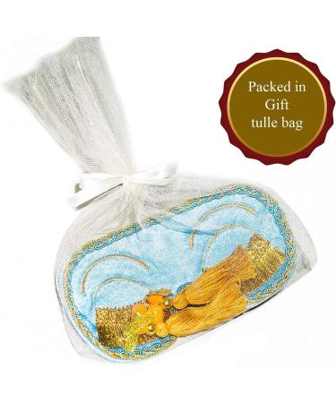 Breakfast at Tiffany's Audrey Hepburn Sleep Mask Set with Ear Plugs - Holly Golightly Replica Eye Mask with Silk Material and Eyelashes - Buy Online on GoSupps.com