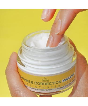 Purifect Wrinkle Correction Collagen Ultra Booster Cream Anti-Aging and Anti Wrinkle Face Cream Strengthens and Hydrates Skin Youthful and Glowing Complexion 50ml - Buy Online on GoSupps.com
