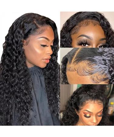 RECIFEYA 13x4 Deep Wave Lace Front Human Hair Wig | HD Lace | Pre Plucked | Glueless | 24 inch - Buy Online on GoSupps.com