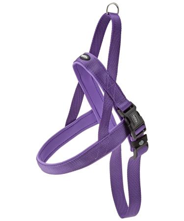Nobby Norwegian Harness Classic Preno purple / purple L: 60-76 cm + 46 cm W: 25/35 mm 1 piece 60 - 76 cm+46 cm/25 35 mm purple