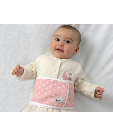 Anti-Colic Wawa Band + 100% Natural Almond Oil (Pink)