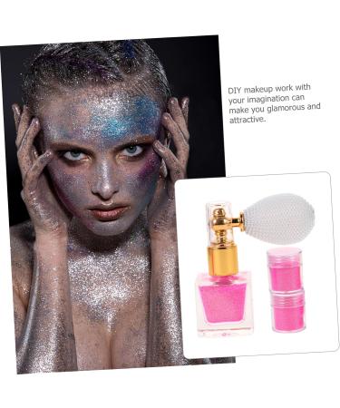 FOMIYES 1 Set Glitter Powder Face Paint Makeup Body Powder Sparkle Powder Makeup Body Glitter Dusting Hair As Shown 2 7.4X6.8CM - Buy Online on GoSupps.com