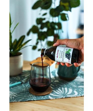Organic Black Currant Juice 6 Pack (250ml) - 100% Cold-Pressed Vegan No Sugar GMO-Free - Berriespolska Authentic Taste - Buy Online on GoSupps.com