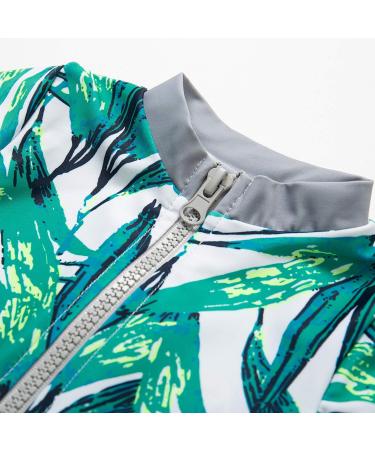 Baby Boy Sunsuit UPF 50+ All in One Swimwear Set with Sun Hat - Green 18-24 Months - Buy Online on GoSupps.com