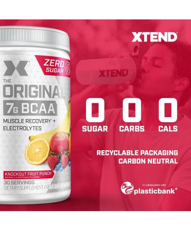 Cellucor Pre Workout & BCAA Bundle C4 Original Pre Workout Powder Fruit Punch 30 Servings + XTEND BCAA Powder Knockout Fruit Punch 30 Servings ORIGINAL Fruit Punch + Xtend BCAA Bundle Recovery Bundle - Buy Online on GoSupps.com