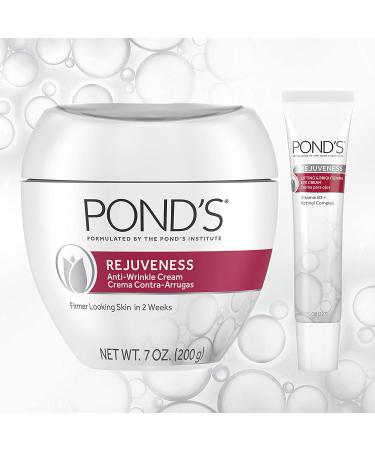 Pond's Anti-Wrinkle & Eye Cream Duo - Rejuvenating Anti-Aging Moisturizer with Vitamin B3 & Retinol Complex - Buy Online on GoSupps.com