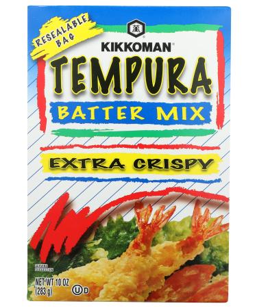 Kikkoman Tempura Batter Mix Extra Crispy 10 Ounce (Pack of 12)