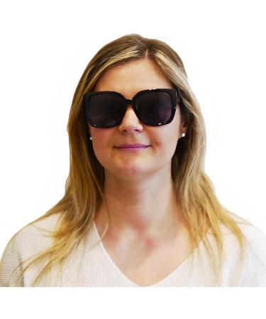 Stylish Retro Mini Glasses | Prescription Butterfly Sunglasses with Free Case | Large Thick Frame | 2.0 Diopter Reading Sun Glasses for Women - Buy Online on GoSupps.com