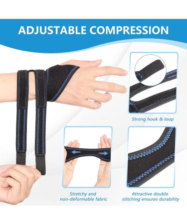 Adjustable Wrist Brace for TFCC Tears - Support for Triangular Fibrocartilage Injury | One Size Fits Most - Left Hand & Wrist - Buy Online on GoSupps.com