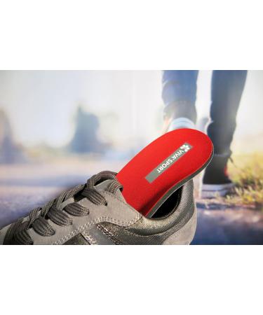 Buy Pedag Viva Sport Insoles 40 EU Red | Comfortable & Supportive Footwear | International Shipping Available - Buy Online on GoSupps.com