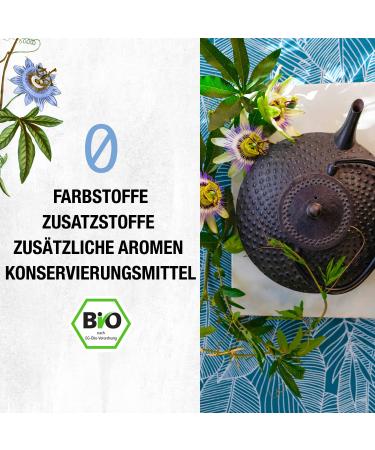 Origens Bio Passion Flower Tea 100g | Natural Sleep & Anti-Stress Tea | Organic Passion Flower Herb for Relaxation - Buy Online on GoSupps.com