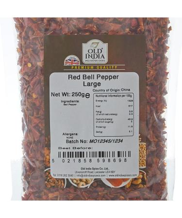 Old India Red Bell Pepper Large 250g - Premium Quality Single Pack - Buy Online on GoSupps.com