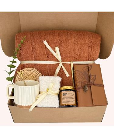 Get Well Soon Gift Baskets for Women Self Care Package Box Sympathy Gifts for Loss of Loved One Thinking of You/Mothers Day/Grief/Bereavement/Miscarriage Gifts for Women