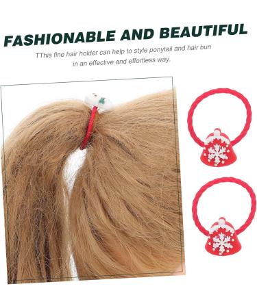 DOITOOL 10 Pairs Christmas Headband Xmas Hair Bands Baby Girls Hair Accessories Reindeer Hair Band Elastic Hair Ties Kids Tiara Fine Hair Holder Child Elastic Cord Issue Card Bow Tie - Buy Online on GoSupps.com