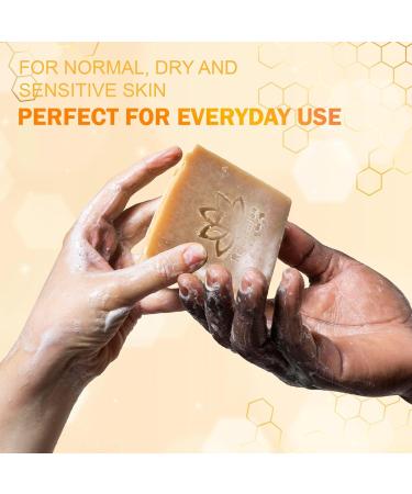 Relaxation Goat Milk Soap Bars - Handmade in USA | Moisturizing Soap for Eczema Psoriasis & Dry Sensitive Skin | Natural 3-Pack - Buy Online on GoSupps.com