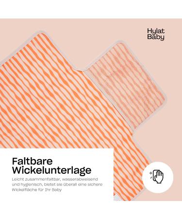 Hylat Baby Changing Bag - Practical Pink Diaper Bag with Changing Mat & Cotton Bag for Moms on the Go - International Shipping Available - Buy Online on GoSupps.com