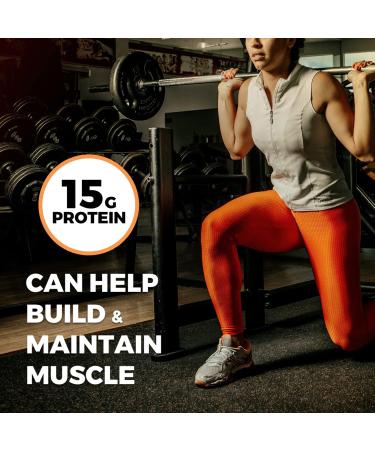 Growing Naturals Rice Protein Powder - 15g Plant Protein | 2.8g BCAA | Low-Carb, Low-Sugar, Non-GMO, Vegan, Gluten-Free, Keto Friendly | 1lb Pack - Buy Online on GoSupps.com