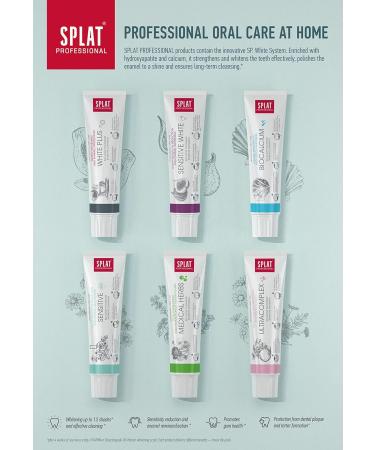 SPLAT Toothpaste 100ML BIOCALCIUM - Natural Biocalcium Formula - 100.00 ml (Pack of 1) - Buy Online on GoSupps.com
