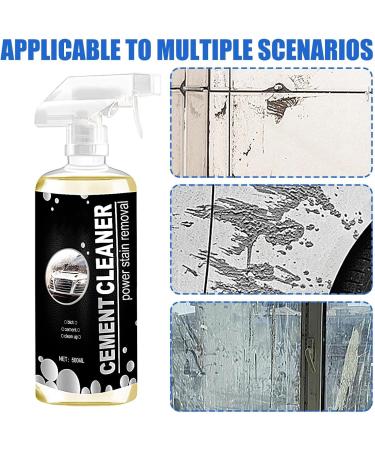 Degreaser For Cement | Stain Remover | 500ml Removes Oil From Concrete And Driveway In 10 Seconds Outdoor Multipurpose Cleaner For Cleans Grime Dirt & Petroleum - Buy Online on GoSupps.com