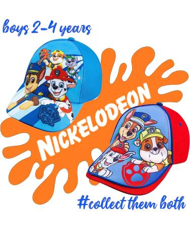 Nickelodeon Chase Marshal and Rubble Boys Baseball Cap - Red/Blue - Ages 2-4T - Buy Online on GoSupps.com
