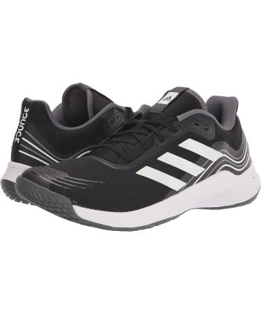 adidas Men's Novaflight Volleyball Shoe 16 - Black/White/Grey - Buy Online on GoSupps.com
