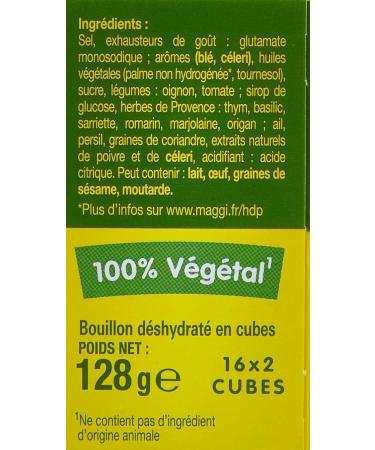 Maggi KUB OR Herbes de Provence Broth (32 cubes) -128g - Buy Online on GoSupps.com