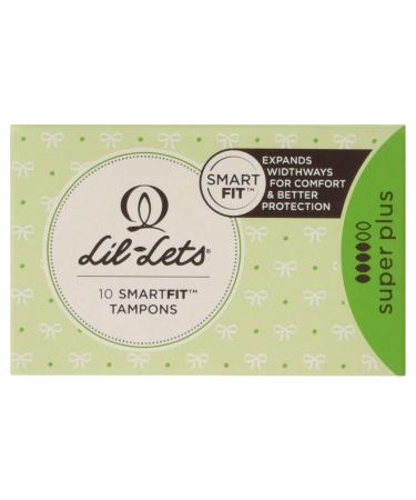 Lil-Lets 10 Smartfit Tampons Super Plus 10 Tampons