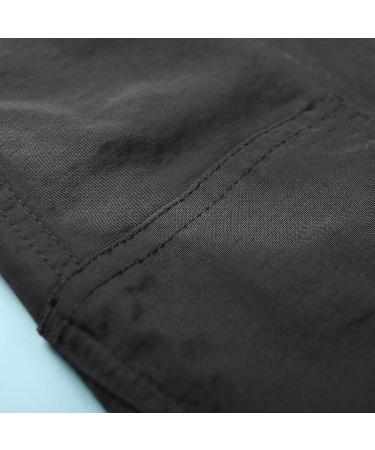 Mesinsefra Boys' Quick Dry Cargo Shorts - Black, Size 7-8 Years | Perfect for Outdoor Activities - Buy Online on GoSupps.com
