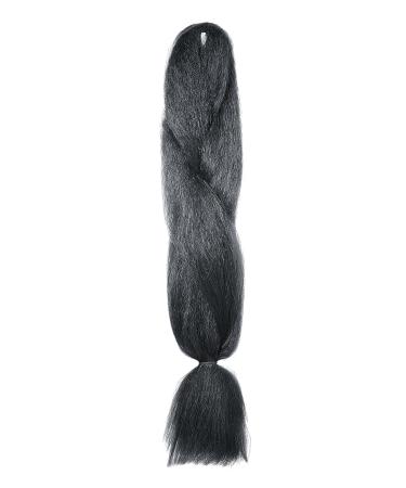 American Dream Brilliant Jumbo Kanekelon Braid for Hair Weaves Dreads and Avant Garde Creative Styling Natural Black