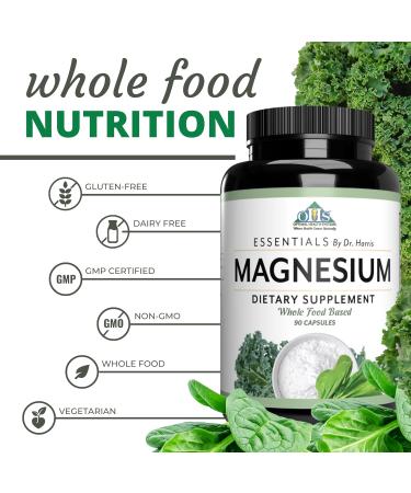 Optimal Health Systems Magnesium | Patented Magnesium Glycinate 432 mg | Supports Muscle Function | Heart Health Support Blend | 90 Capsules - Buy Online on GoSupps.com