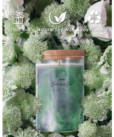 IZIDDO Balsam & Cedar Aromatherapy Candle - 15oz Handcrafted Natural Candle | Long Lasting 90 Hour Burn | Perfect Gift for Home & Special Occasions - Buy Online on GoSupps.com