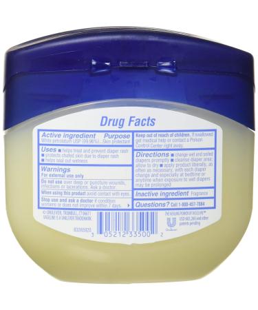 Vaseline 100% Pure Petroleum Jelly Baby 13 oz - Pack of 12 | Long-lasting Moisture | Hydrating Skin Care - Buy Online on GoSupps.com