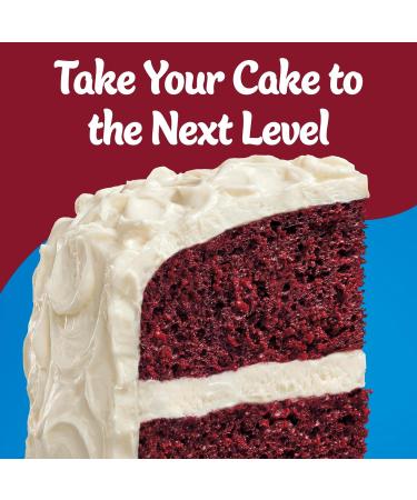 Pillsbury American Cake Mix Red Velvet 2 Pack With Cream Cheese Frosting | Bundle With Snack Scout Whisk - Buy Online on GoSupps.com