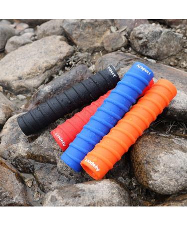 Non-Slip Silicone Kayak Paddle Grips for Blister Prevention - Blue - Buy Online on GoSupps.com