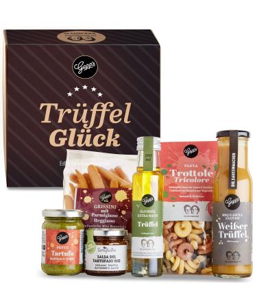 Gepp s delicatessen truffle gift box I finest truffle gift basket with summer truffle bruschetta truffle pesto white truffle oil single tartufo nero white truffle sauce & pasta brothol