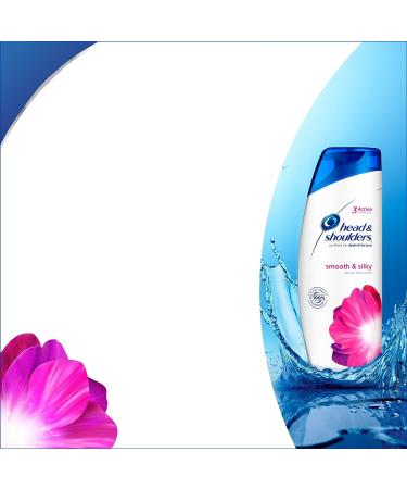 Head & Shoulders Smooth & Silky Anti-Dandruff Shampoo 13.5 Fl Oz - Buy Online Now! - Buy Online on GoSupps.com