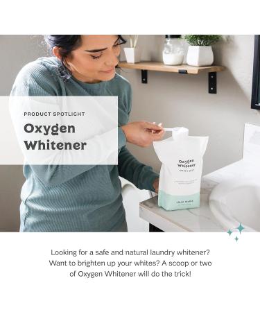 Clean Mama Natural Oxygen Whitener & Stain Remover - 2 Pack (2.53 lbs) - Color-Safe Bleach Alternative - Plant-Derived Powder - Lemon Scent - Buy Online on GoSupps.com
