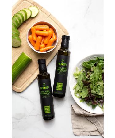 Noosh Cold-Pressed Virgin Almond Oil - Made with California almonds - Vegan  Gluten Free  Kosher  NON-GMO - Buy Online on GoSupps.com
