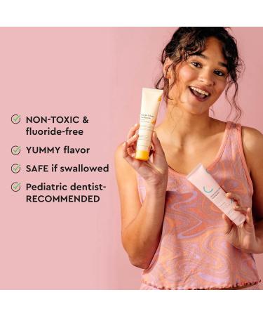 Nano Fluoride Free Toothpaste - Nano Hydroxyapatite to Remineralize and Whiten Sensitive Teeth - Dentist Recommended for Adults Children and Gum Protection - Buy Online on GoSupps.com